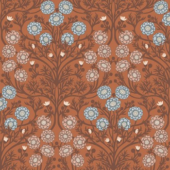 Flowers wallpaper red Ekbacka 014021