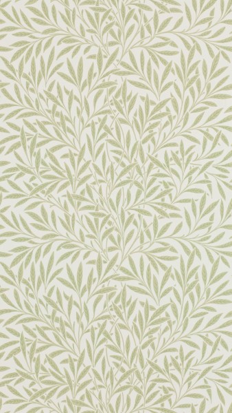 Wallpaper overlapping foliage branches cream DCMW216835