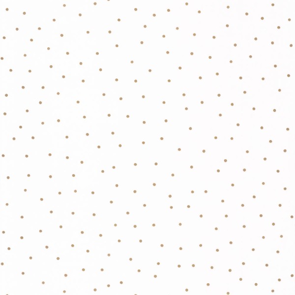 Beige non-woven wallpaper golden dots Caselio - Imagination IMG102201010