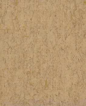 55-389534 Eijffinger Natural Wallcoverings II Korktapete gold glänzend