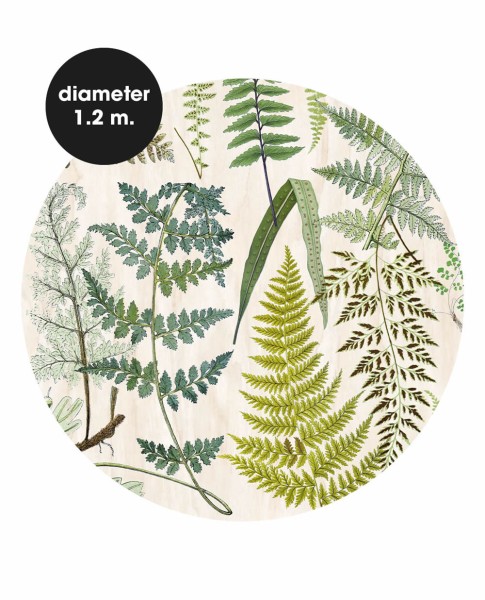 fern optics mural green Wallpower Favorites Eijffinger 309115