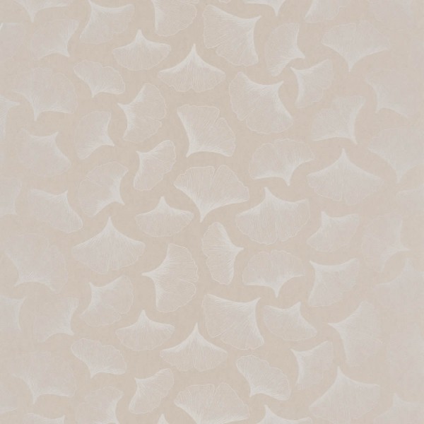 Wallpaper Ginkgo Leaves Beige Casamance - Portfolio 48-73970121