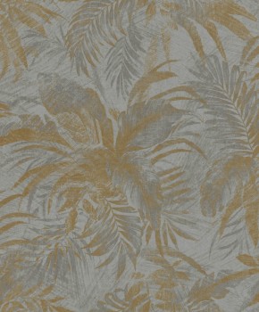 23-229126 Rasch Textil Abaca non-woven wallpaper floral silver gold