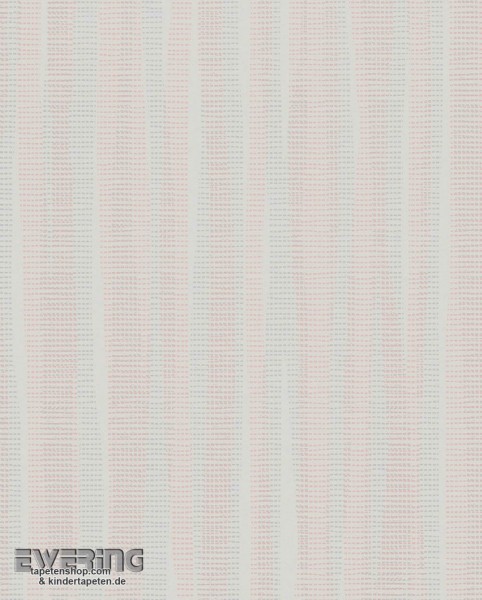 6-57226 Nena Marburg non-woven gray salmon hellgray stripes