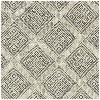 Vierecke kleine Punkte graubeige Dekostoff Sanderson Caspian DCAC236917