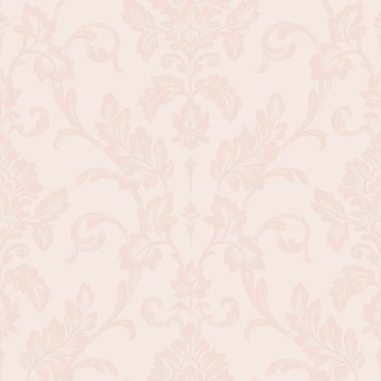 Blattmuster Tapete zart rosa Italian Style Essener 21787