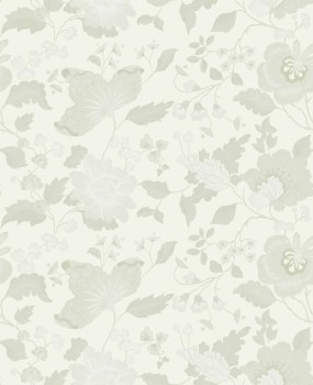 Blütnranken Tapete zart cream Italian Style Essener 24841