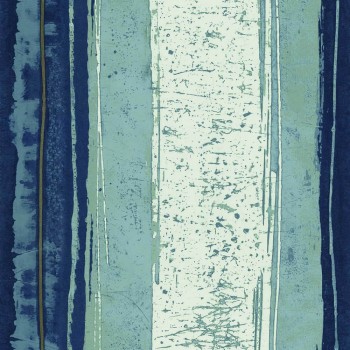 Wallpaper Abstract stripes blue 48-74040239 Casamance - Estampe