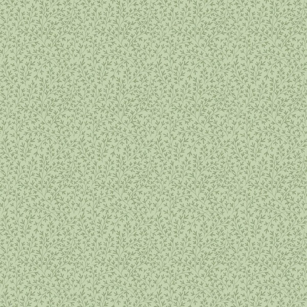 Leaf tendrils non-woven wallpaper green Blooming Garden Rasch Textil 084049