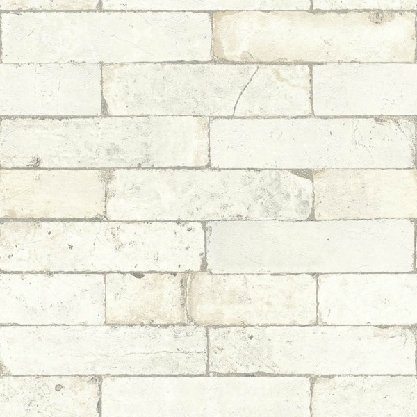 7-446319 Factory 3 Rasch white-gray stone wall non-woven wallpaper