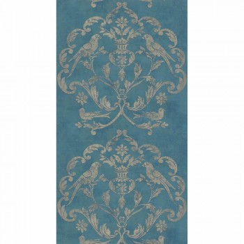 36-PALA83616420 Texdecor Casadeco - Palazzo petrol Vinyltapete Ornamente