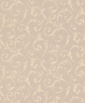 Vliestapete Rankenmuster beige 88877