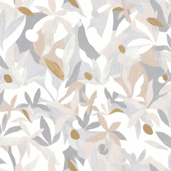 Gemaltes Muster Beige grau Vliestapete Caselio - Imagination Texdecor IMG102161021