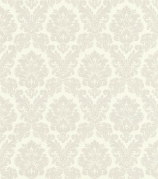 Barockmuster Beige Vinyltapete Trianon 13 Rasch 570519