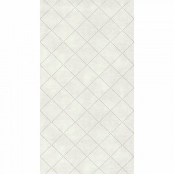 36-PALA83580119 Texdecor Casadeco - Palazzo cream white checked vinyl wallpaper