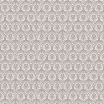 Wallpaper graphic seashells gray 48-74000198 Casamance - Portfolio