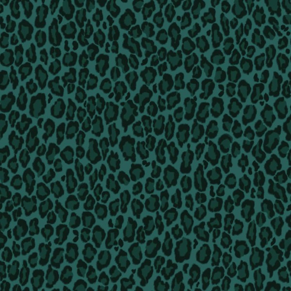 Animal fur pattern wallpaper green Paradise 139154