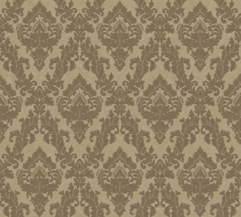 33582-4, 335824 velours wallpaper Castello AS Creation little ornaments gold