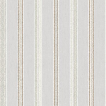 Tapete Streifenmuster grau beige 084069