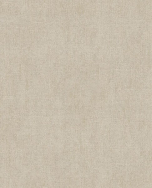 55-379071 Eijffinger Lino beige plain non-woven wallpaper gold gloss