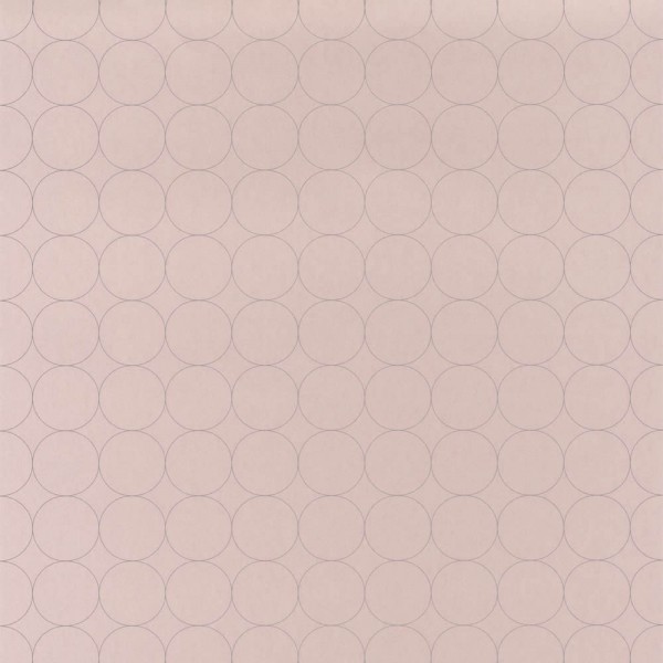 Wallpaper pink circles 36-VISI83684220 Casadeco - Vision