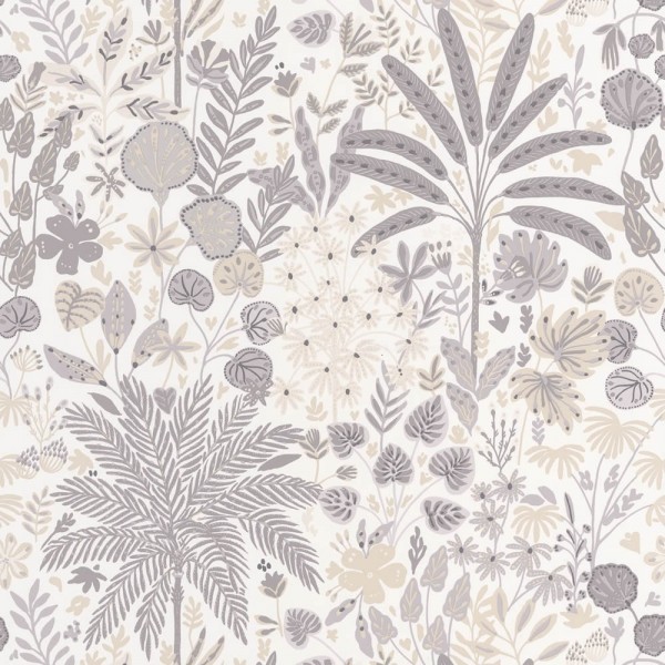 Caselio - Hygge 36-HYG100591119 floral pattern beige non-woven wallpaper