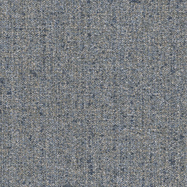 wallpaper textured fabric look blue 124456