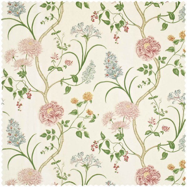 gebogene Zweige und Blüten beige Dekostoff Sanderson - One Sixty DAPGST203