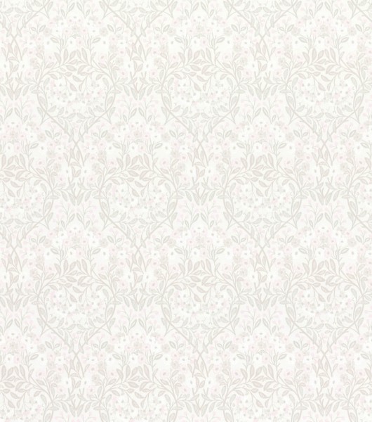 delicate flowers and tendrils gray non-woven wallpaper Sophia Rasch 710052