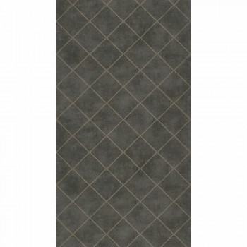 Texdecor Casadeco - Palazzo 36-PALA83589516 checked pattern brown vinyl wallpaper