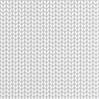 36-HYG100551221 Texdecor Caselio - Hygge pattern wallpaper gray fleece