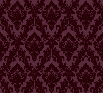 AS Creation Castello 33582-5, 335825 bordeaux-red ornaments little velours wallpaper