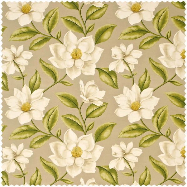 Blumenmotivstoff creme Dekostoff Sanderson - One Sixty DAPGGR204