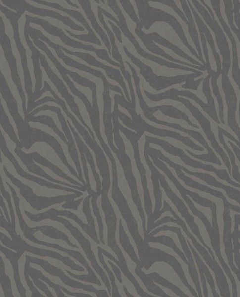 Black mural zebra look Wallpower Favorites Eijffinger 309061