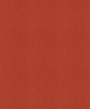 plain brick red non-woven wallpaper Charleston Rasch Textil 291055