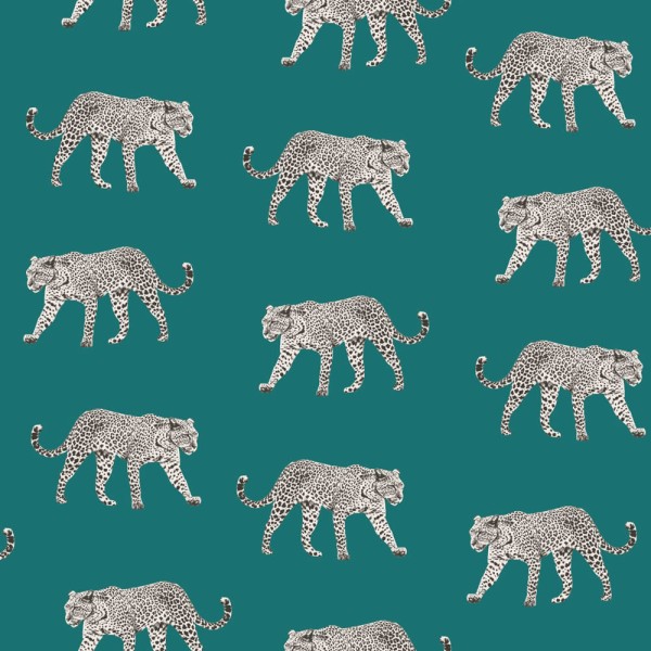 Animal wallpaper green pattern Paradise 039180