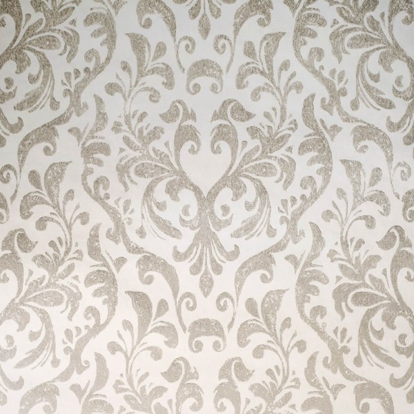 Beige non-woven wallpaper damask-like structure luster pigments Urban Classics Hohenberger 64858-HTM