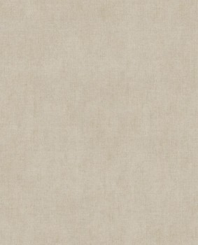 55-379071 Eijffinger Lino beige plain non-woven wallpaper gold gloss