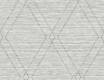 Rauten Motive Grau Vliestapete Charleston Rasch Textil 032108