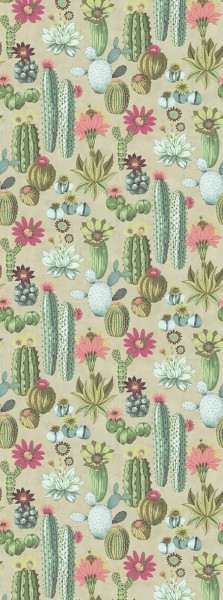 Green mural cactus look Wallpower Favorites Eijffinger 309101