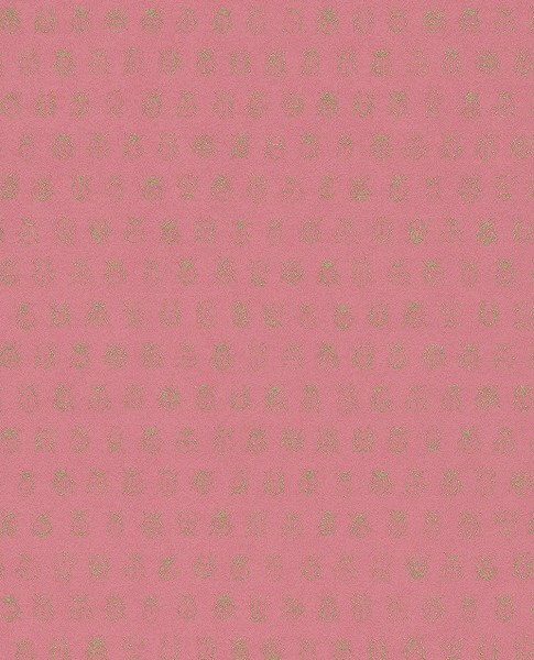 Eijffinger PIP Studio 55-375034, non-woven wallpaper pink gold ladybirds