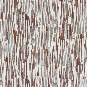 Wallpaper brown reed optics Casamance - Estampe 48-74030543