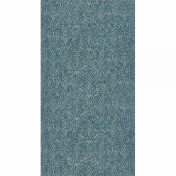 36-PALA83560407 Texdecor Casadeco - Palazzo Ornamenttapete Vinyl petrol