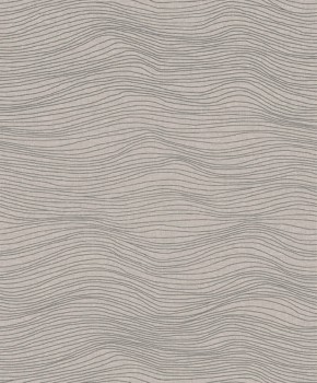 Wellentextur Tapete braun Malibu Rasch Textil 101424