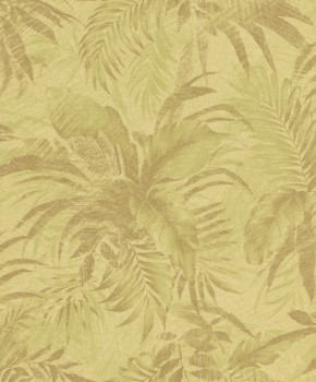 Rasch Textil Abaca 23-229133 pattern wallpaper floral lime green